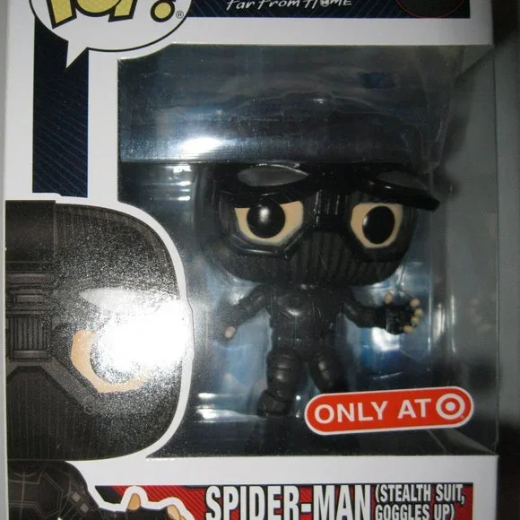 Funko POP Marvel Spider-Man Stealth Suit Glow in The Dark 195 Vinyl Figure - We-R-Toys